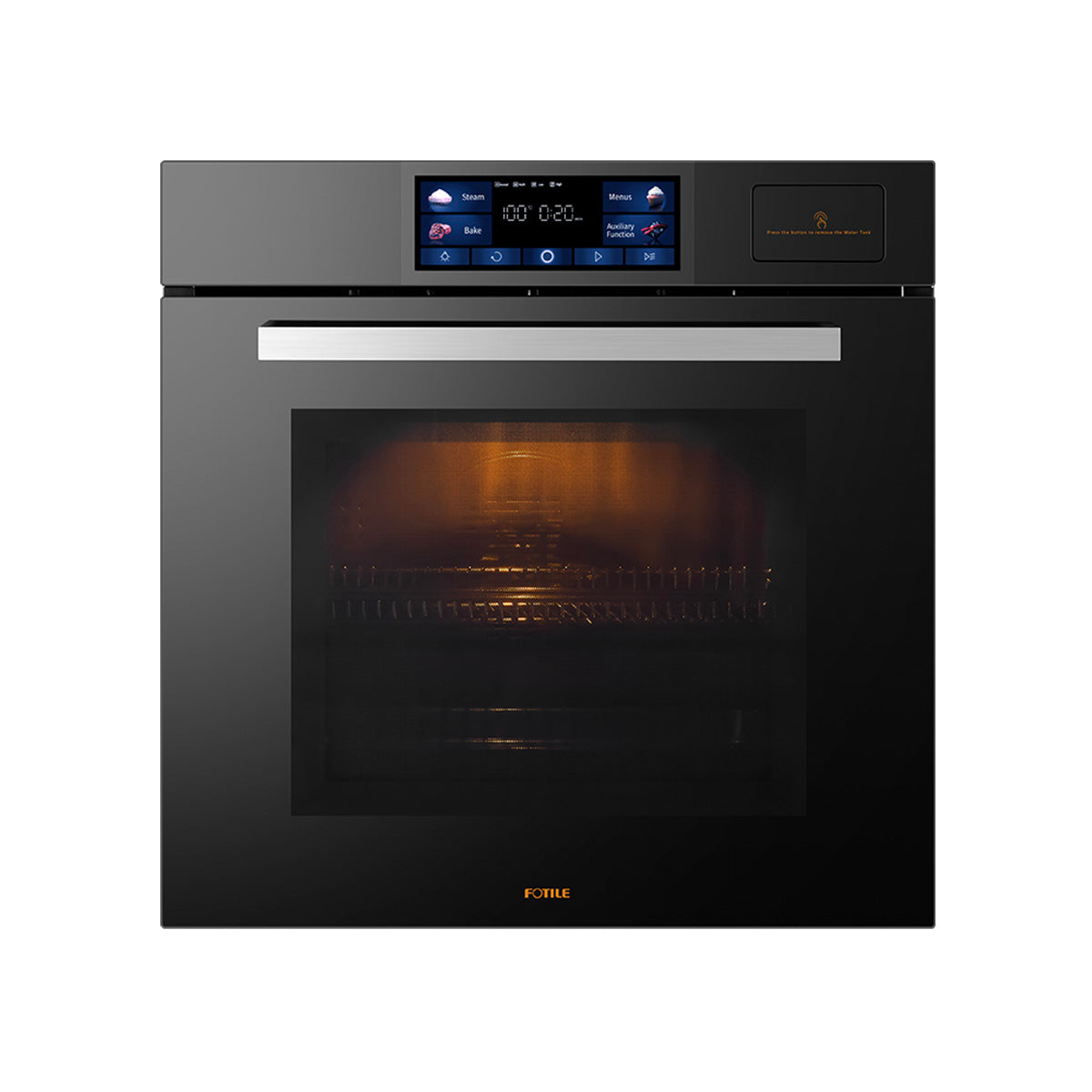 HZK72-H2-Y 600mm 72L Combi Steam Oven Matte Grey
